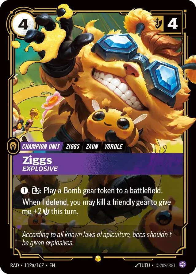 Ziggs, Explosive
