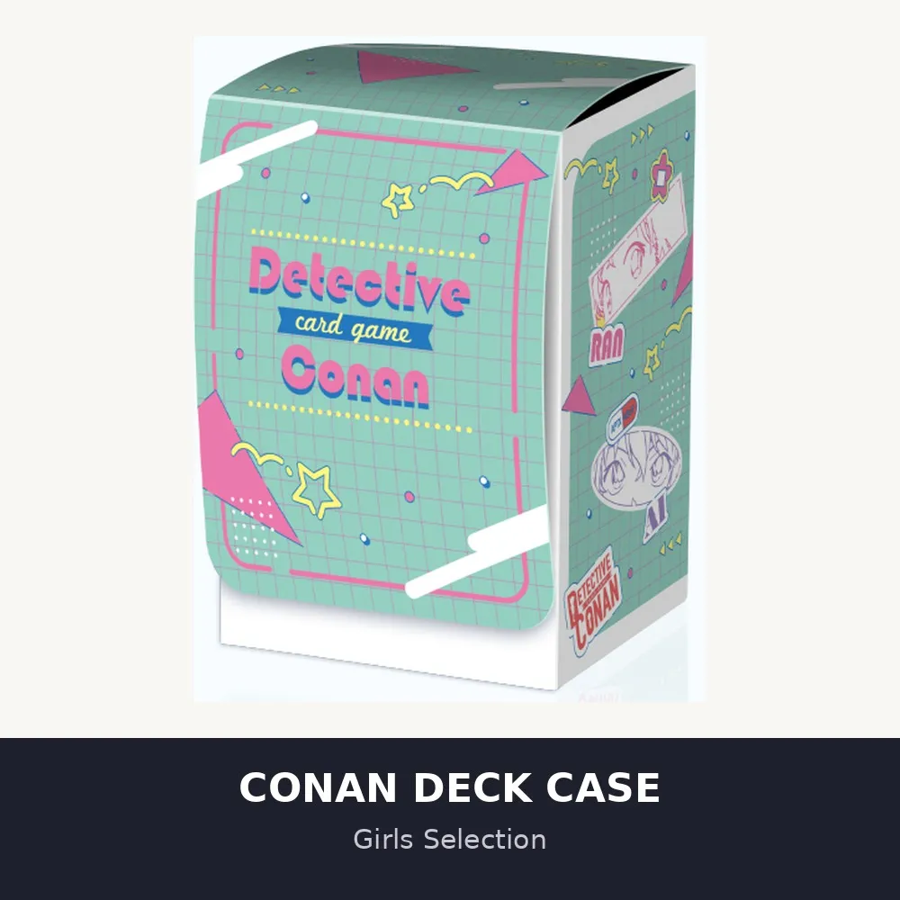 Conan Deck Case — Girls Selection