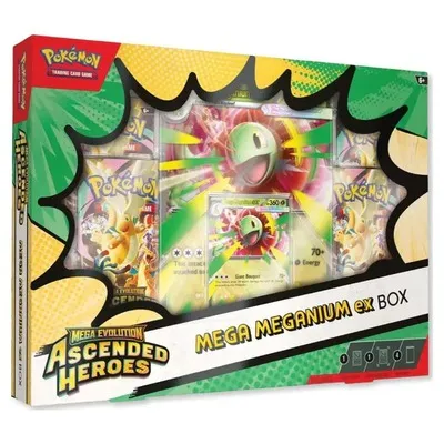 Pokemon TCG: Mega Meganium ex Box — Ascended Heroes