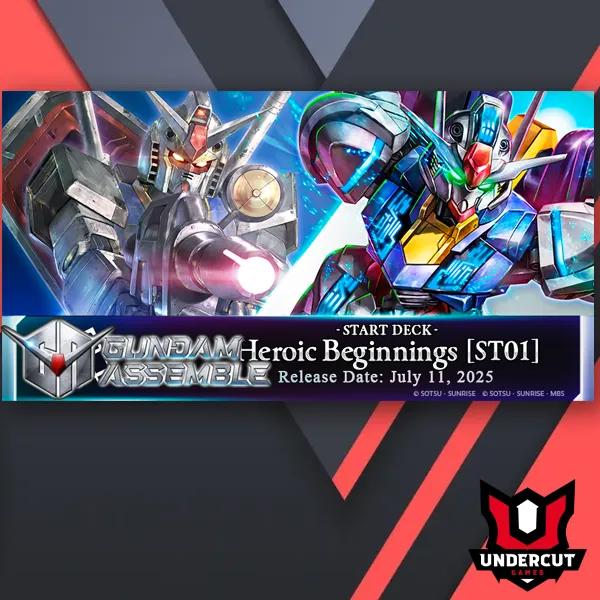 [Gundam Assemble] 01 Heroic Beginnings [ST01A]