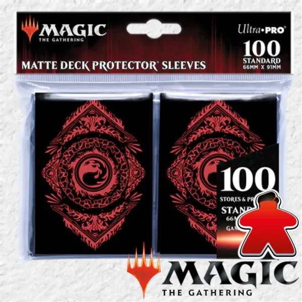 Mana 7 Mountain Deck Protector Sleeves (100ct)