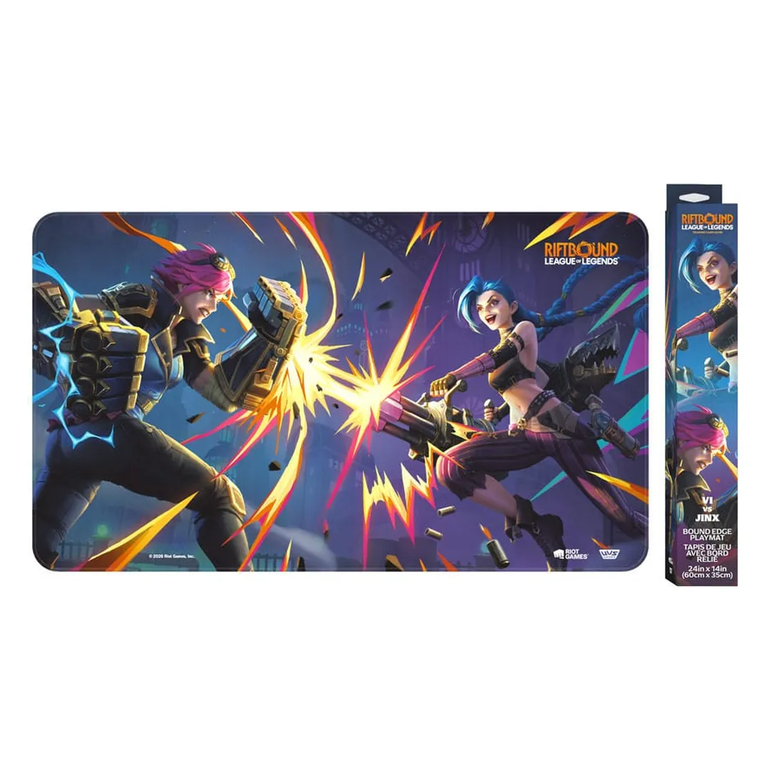 Riftbound Vendetta: Playmat - Vi vs Jinx