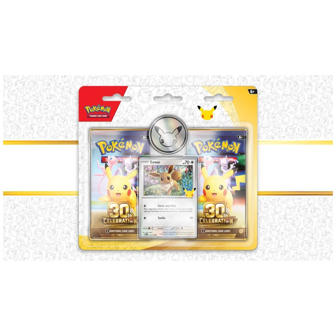 Pokemon TCG 30th Celebration: 2-Pack Blister