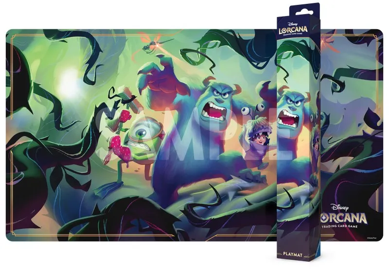 Disney Lorcana Set 13 - Wilds Unknowns - Playmat - Mike Wazowski, Sulley, and Boo