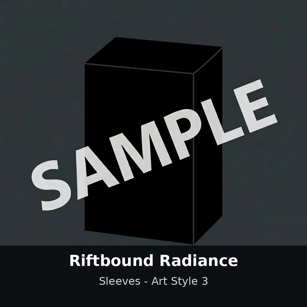 Riftbound Radiance: Sleeves - Art Style 3 (100 Sleeves)