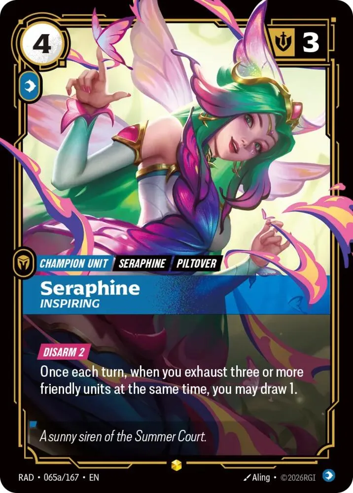 Seraphine, Inspiring
