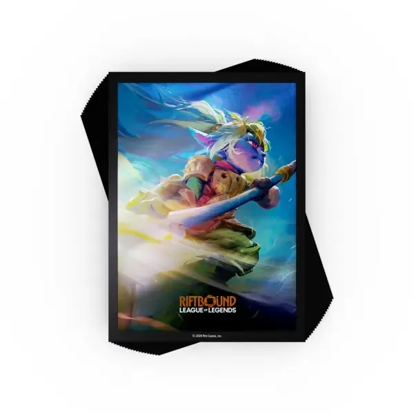 Riftbound Unleashed: Sleeves - Poppy (100 Sleeves)
